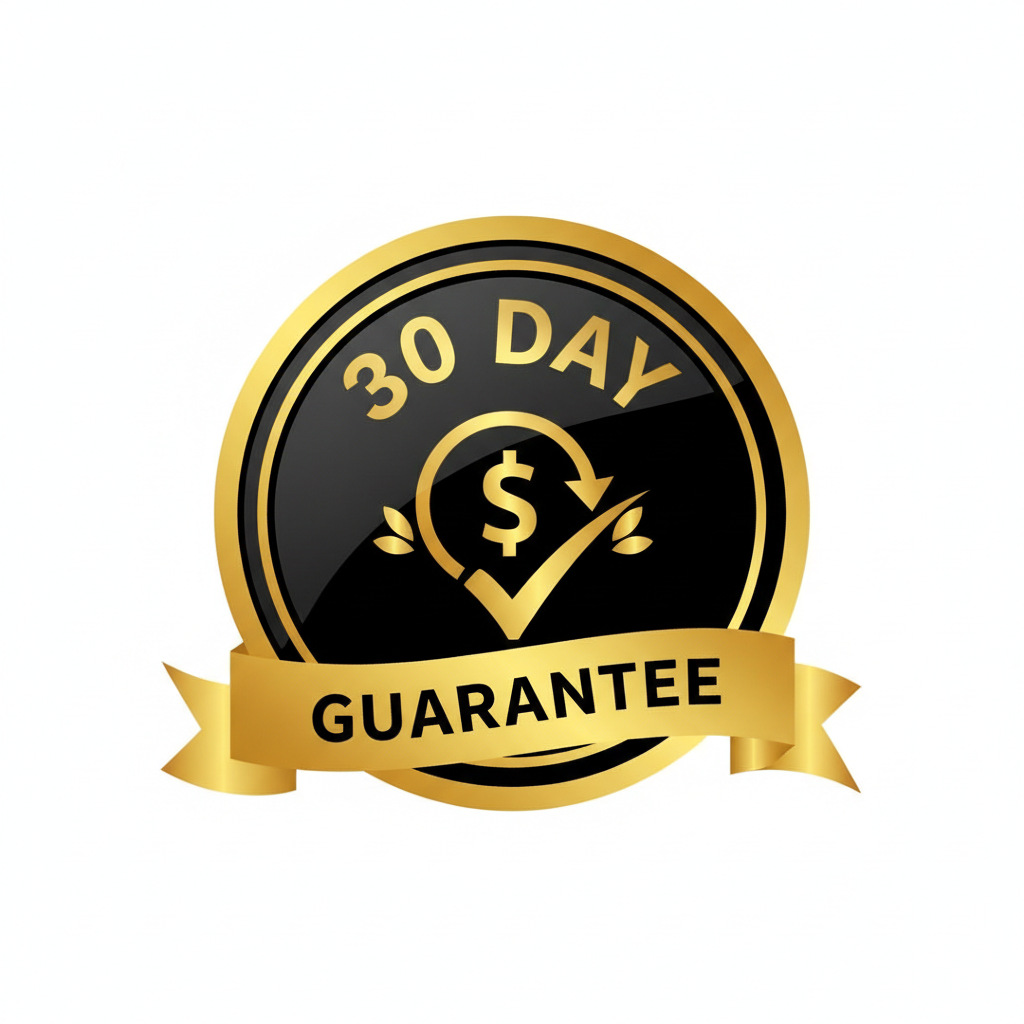30-Day Money Back Guarantee